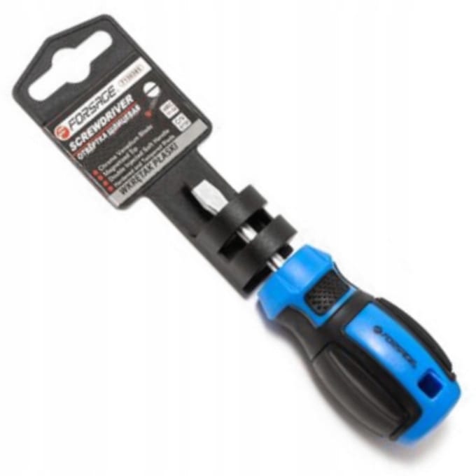Forsage Platte Schroevendraaier SL6x38mm CR-V Staal