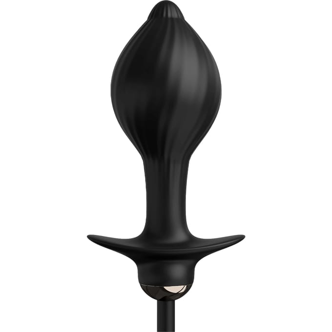 'Anal Fantasy Elite - Auto-Throb Inflatable Vibrating Plug', 14,5 cm