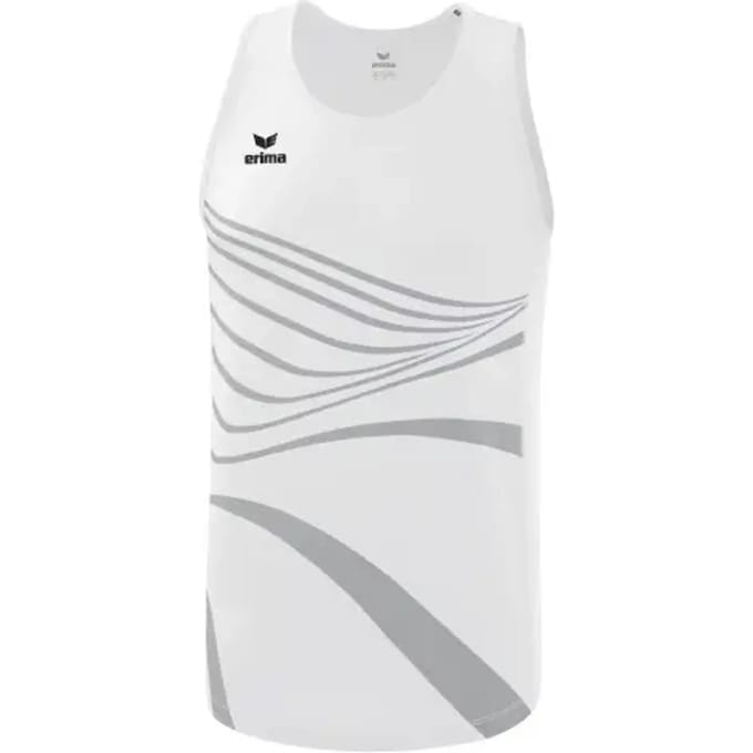 Erima Racing Hardloopsinglet Heren - Wit | Maat: M