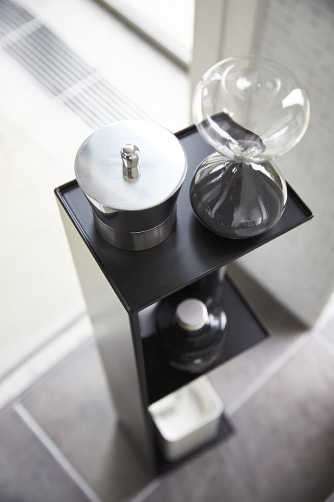 Yamazaki WC Opbergrek - Tower - Zwart