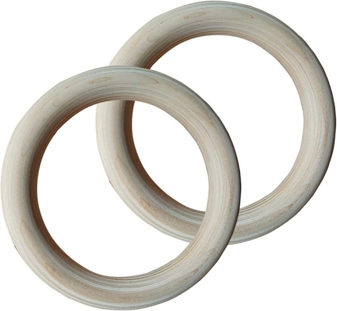 Fitness Handgrepen - Oefenapparatuur Set - Kracht Training - Universele Plaatsing - 2 Stuks - Wit