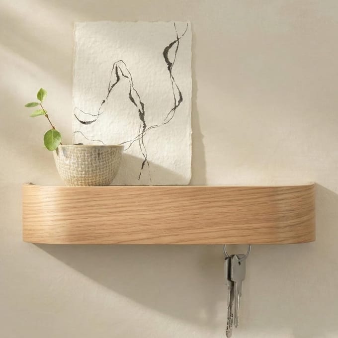 MRKK® Sleutelrekje - Sleutelkastje - Sleutelhouder - Organizer - Hout
