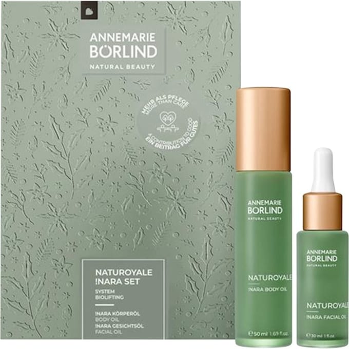ANNEMARIE BÖRLIND NATUROYALE BIOLIFTING Geschenkset Gezichtsolie Dames