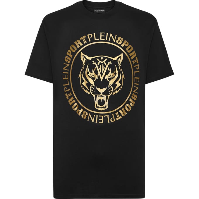 T-Shirt Ronde Hals Carbon Tiger