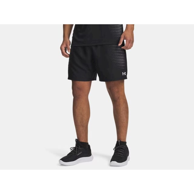 Under Armour UA Tech Play Short-BLK Heren Sportbroek - Zwart / Wit