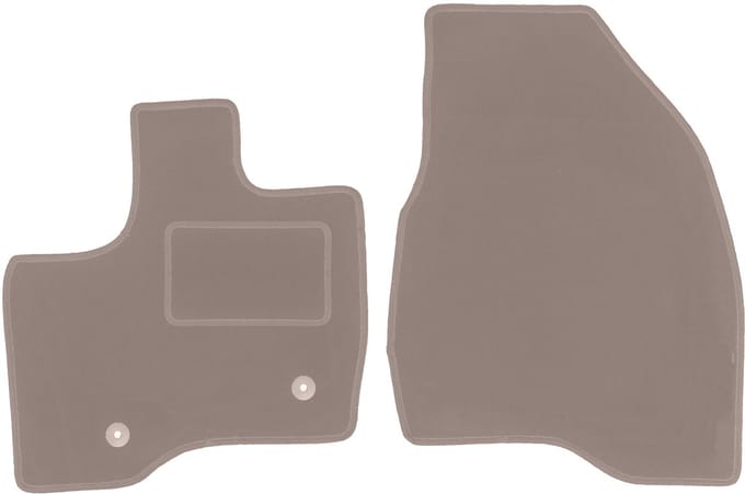 Beige voormatten voor: Ford Explorer MK5 SUV (2010-2019)