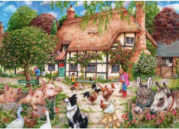 Ravensburger puzzel Farm Cottage - Legpuzzel - 1000 stukjes