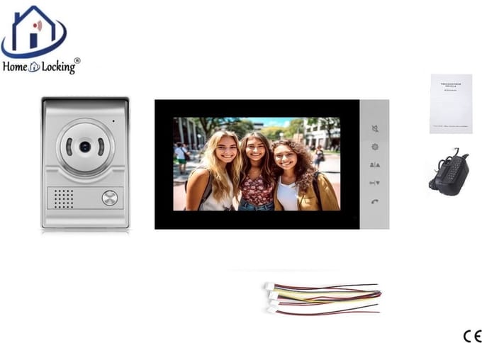Home-Locking complete deur intercom/videofoon 4 draads.DT-2243