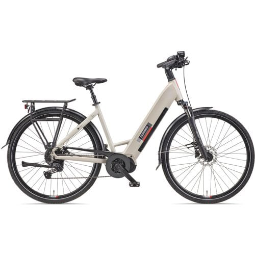 TELEFUNKEN Elektrische fiets City multitalent RC680 wit 28"