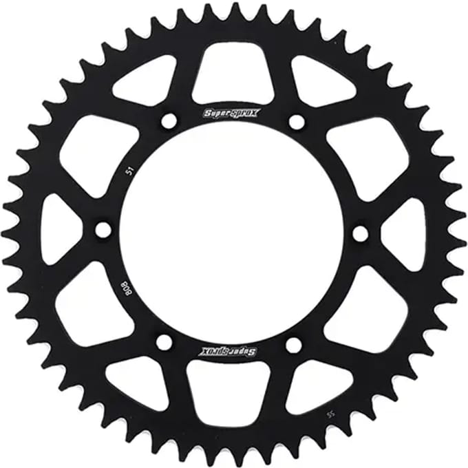 Aluminium motorfiets tandwieltje Supersprox RAL-808:51