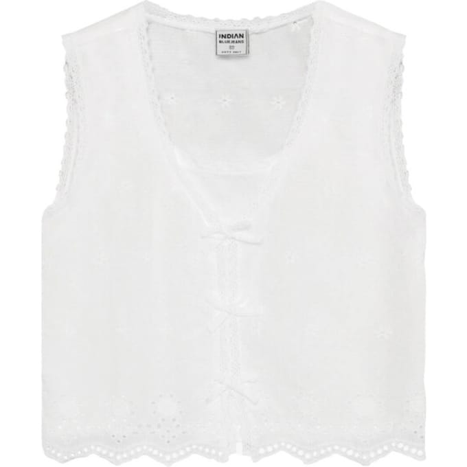 Indian Blue Top zonder mouw 970854
