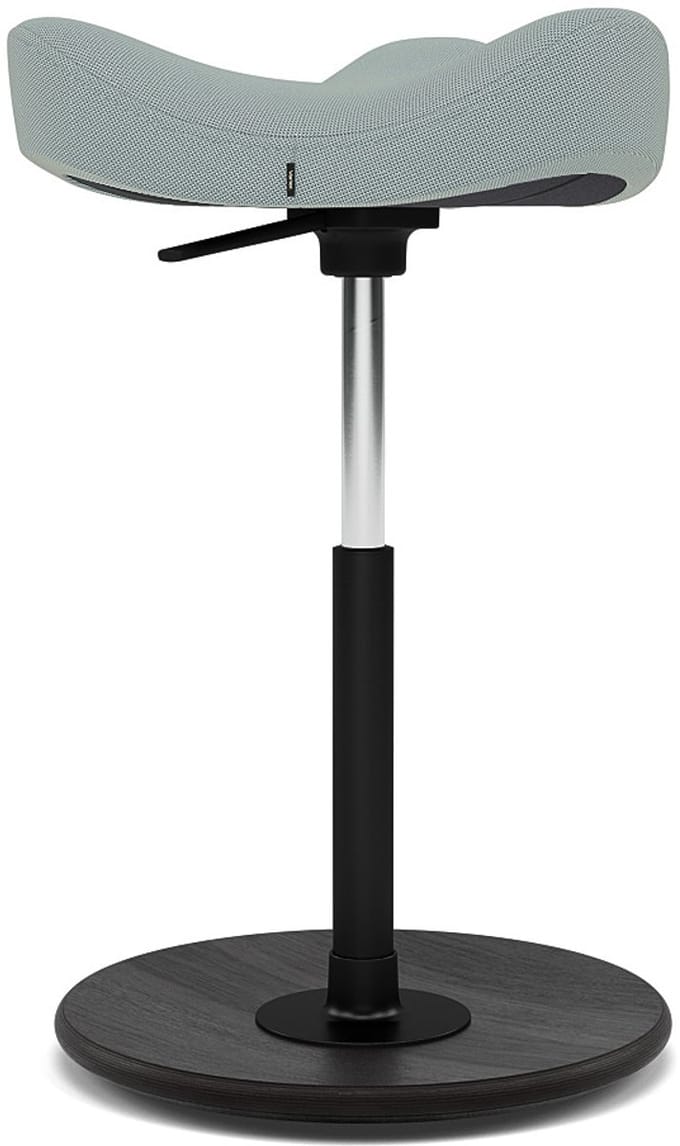 Varier Move zadelkruk, Saliegroen/Zwart Tonal - ergonomisch