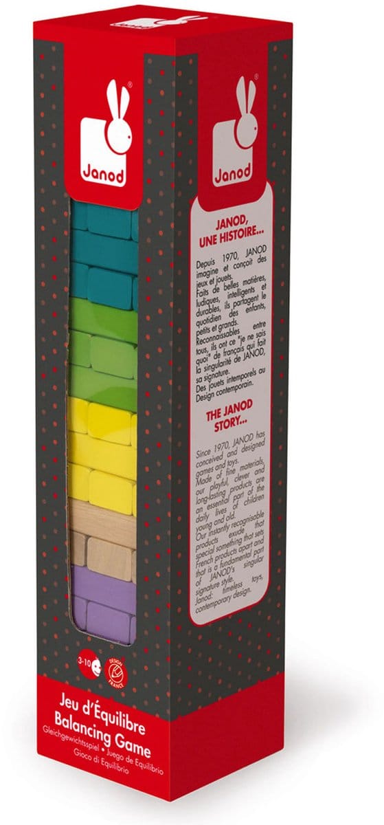 Janod - Spel - Equilibloc evenwichtstoren