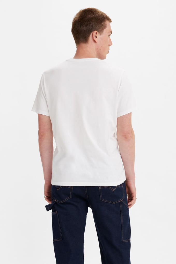 Levi's Destination Tee Levi Amsterdam White Gr Taglia: L | T-shirt stampate Outlet | Uomo | Bianco