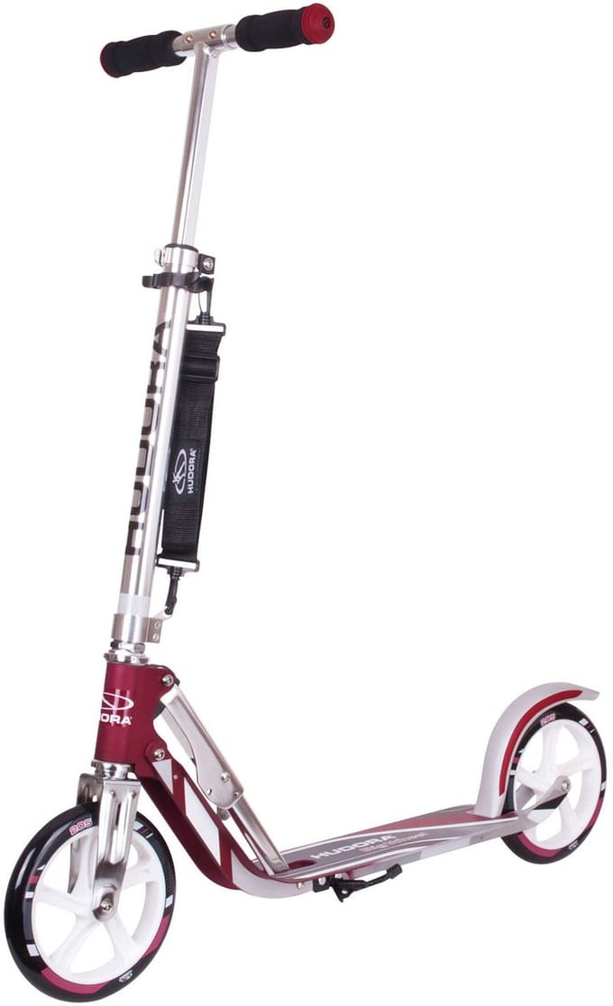 Hudora Scooter Big Wheel RX205 Step - Magenta/Silver