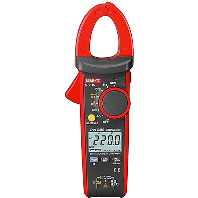 UNI-T UT216C Serie - Multimeter - 600A - True RMS - Ergonomische Constructie