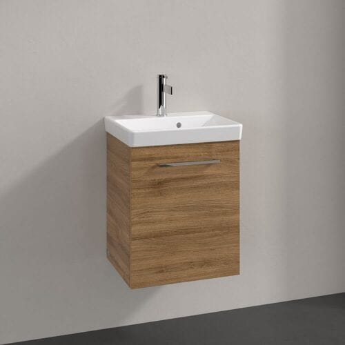 Villeroy & Boch Avento vanity unit 43 x 35.2 x 51.4 cm, door hinge left A88700B3