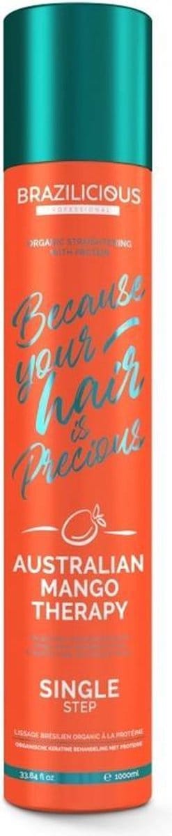 BraziliCious Australian Mango Therapy Keratine, 1000ml