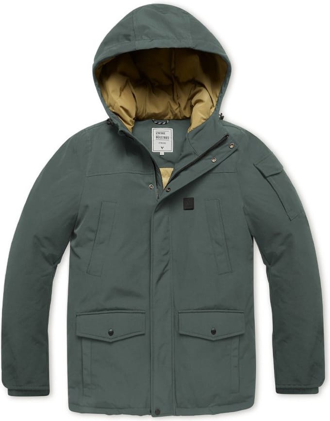 Vintage Industries Gavyn Parka grey L