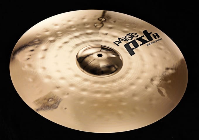 Paiste PST8 Medium Crash 16", Reflector Finish - Crash bekken