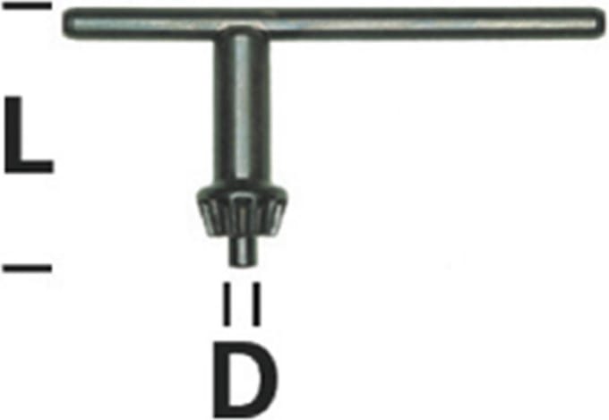 Metabo 635168000 Reserveboorhoudersleutel - 50 x 3 x 8mm