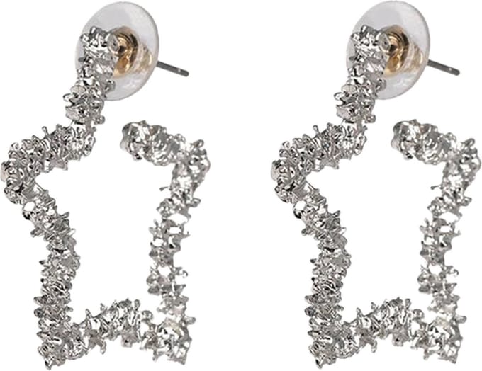 Margot Bardot Star Starla Oorbellen Silver