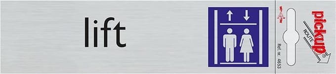 Pickup Route Alulook 165x44 mm - Lift