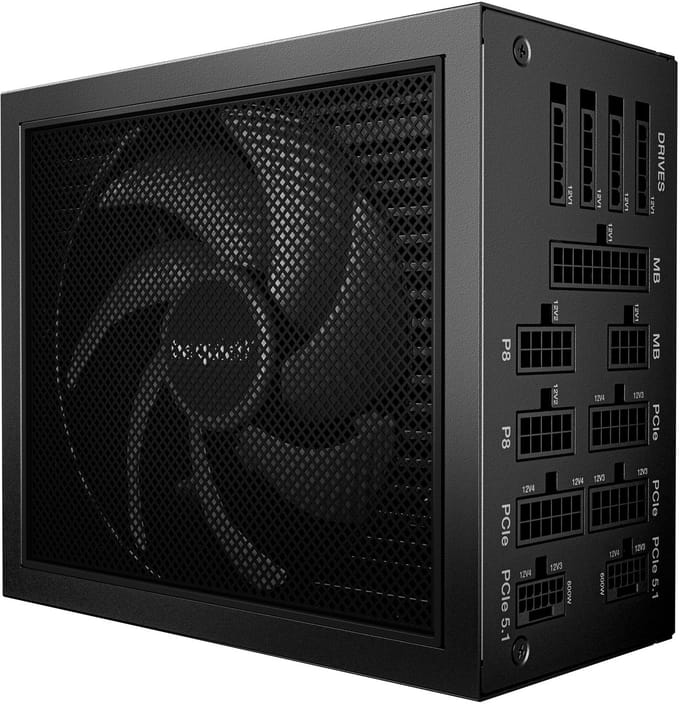 Be Quiet! - Dark Power 14 - Interne Voeding - 1200W - 80 Plus Titanium - Volledig Modulair