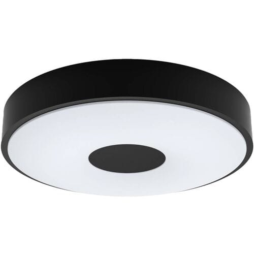 Philips Coiner plafondlamp - SceneSwitch lichttechnologie - 24W - Warmwit licht - Zwart design