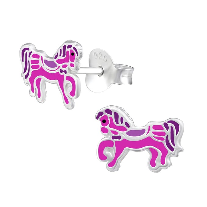 Oorknopjes-pony paars