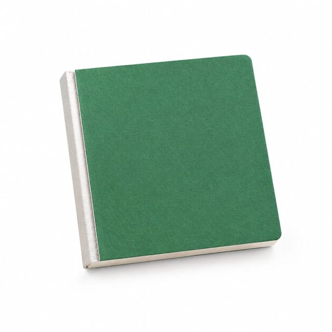 Tekenboek voor markers - groen, formaat 12.5cm - basisverpakking