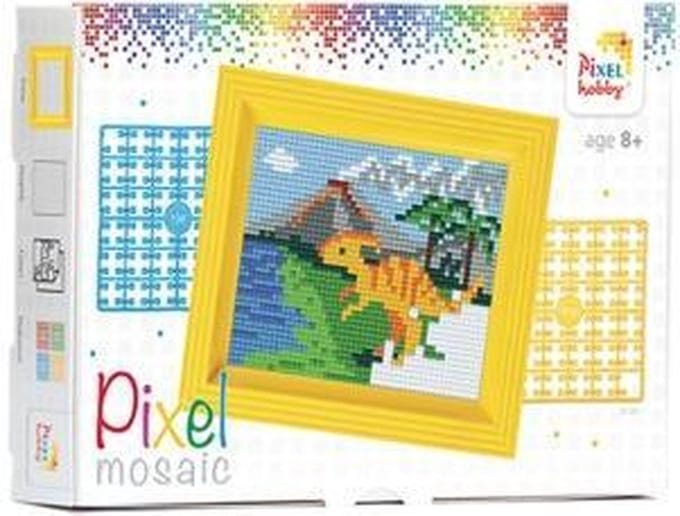Pixelhobby Geschenkverpakking Dinosaurus