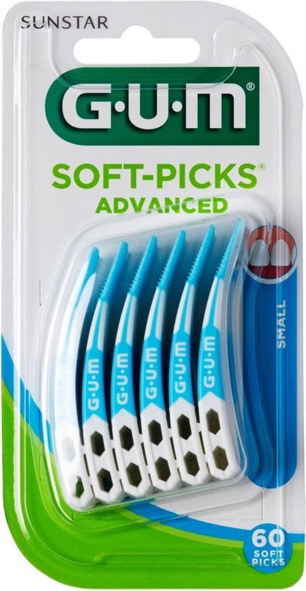GUM Tandenstokers Soft-Picks Advanced Small - 60 stuks