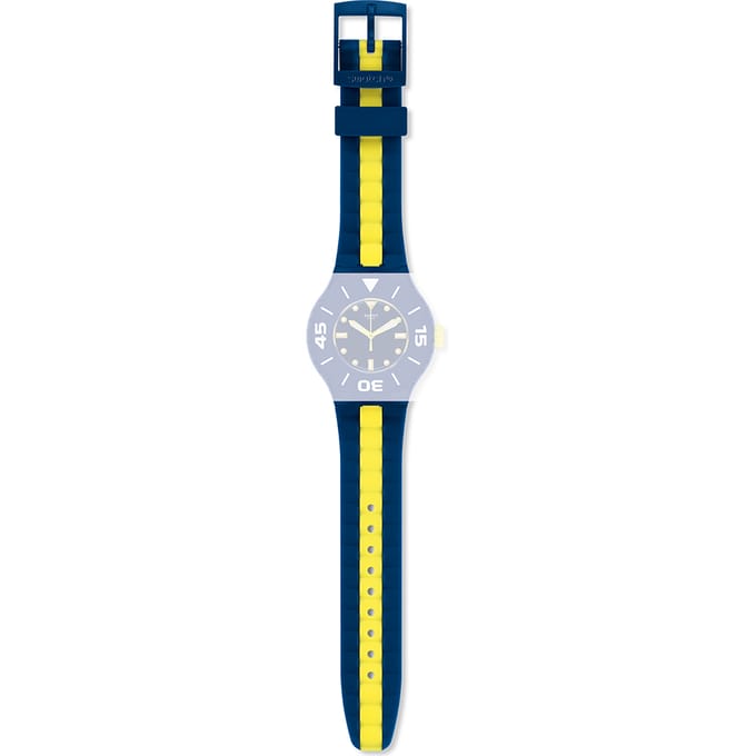 Swatch Plastic - Scuba Libre - SUU ASUUN102 SUUN102 Long Waves Horlogeband