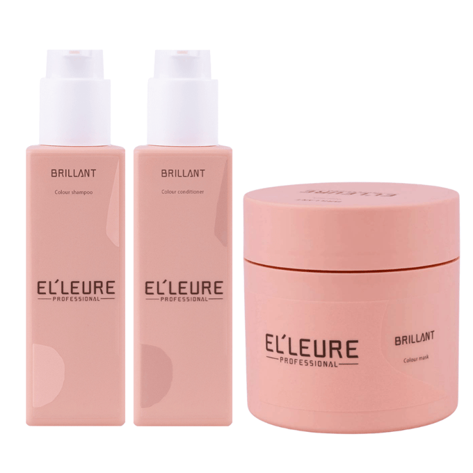 Elleure Brillant Kleur 1-2-3 haircare routine pakket