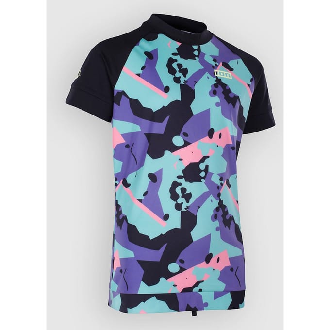 Ion Rashguard Capture Ss Grom Kids Lycra patroon