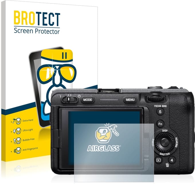 Screenprotector voor Sony Alpha FX30 Cinema Line Beschermglas transparant