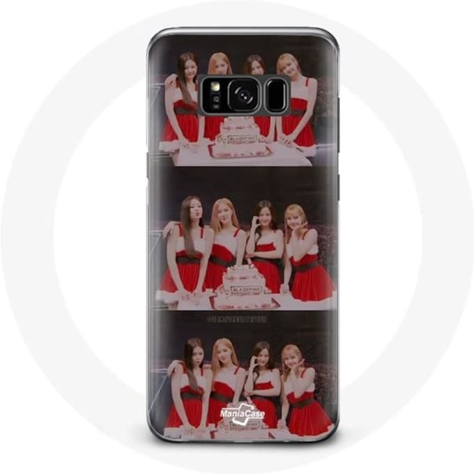 Coque pour Samsung Galaxy S8 Plus BLACKPINK Cadeau de Noël Chanson Last Christmas