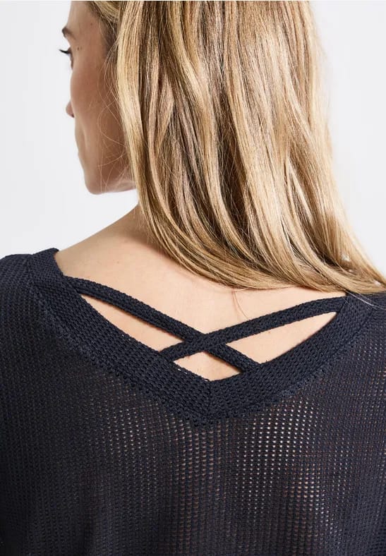 Shirt met structuur