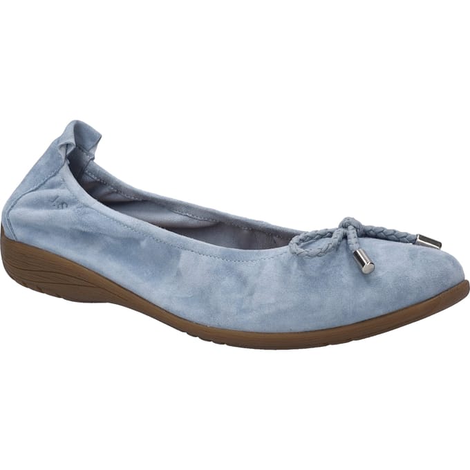 JOSEF SEIBEL Dames Ballerina Fenja 09 in blauw