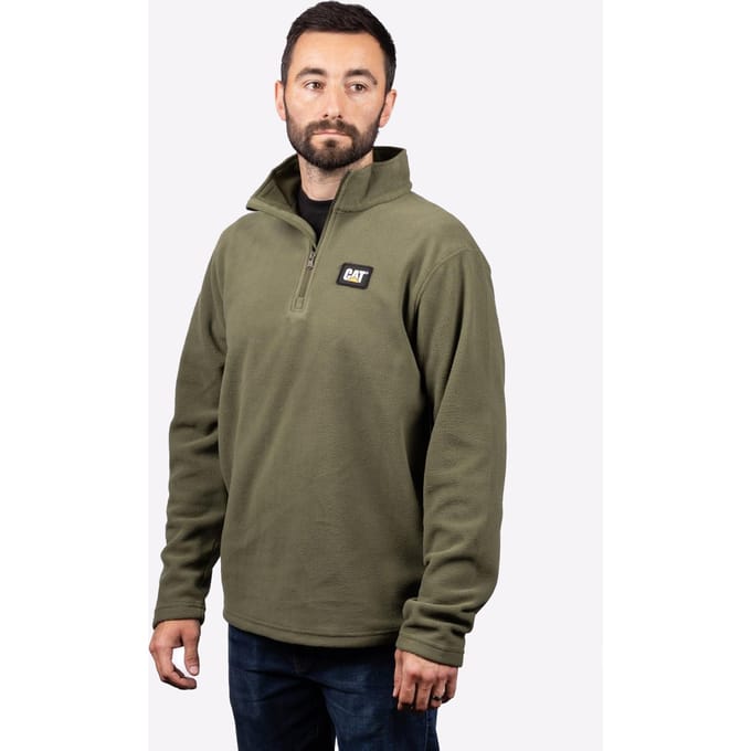 Caterpillar Microfleece Half Rits Heren