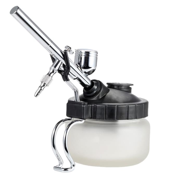 Ensemble d'outils de lavage d'aérographe, Pot propre, porte-stylo, Pot de nettoyage de peinture, bouteille, buse d'aiguille