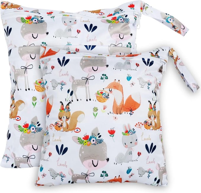 Waterdichte en herbruikbare natte tas voor kleuterschool - X-Large