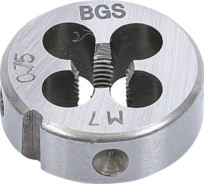 BGS Draadsnijplaat - M7 x 0,75 x 25 mm