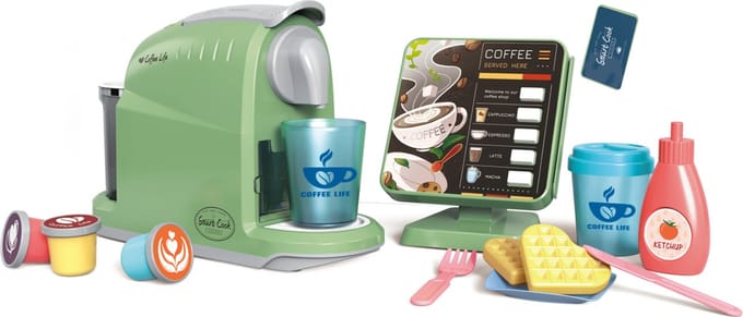 Smart Cook Koffie Machine – Coffee Shop – Keuken Speelgoed – 24x9x16cm