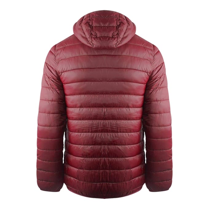 Aquascutum London Logo Bordeaux Red Active Hoodie Jacket