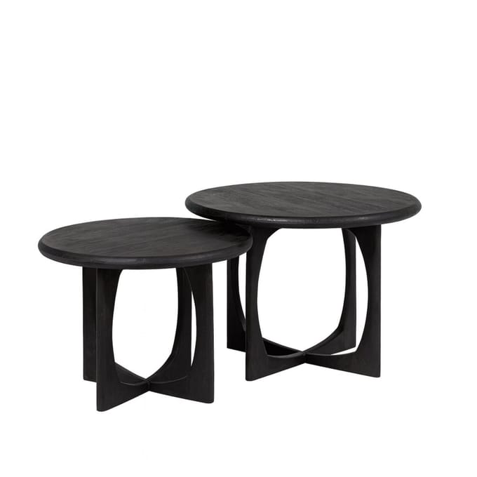Starfurn - Salontafel Lou - Zwart - 70x70x50 cm