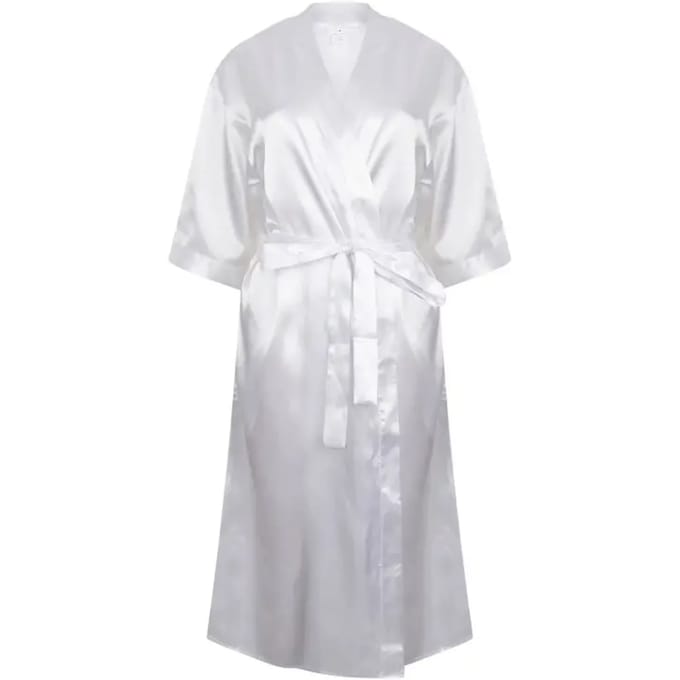 Satin vrouwenbadjas Towel City