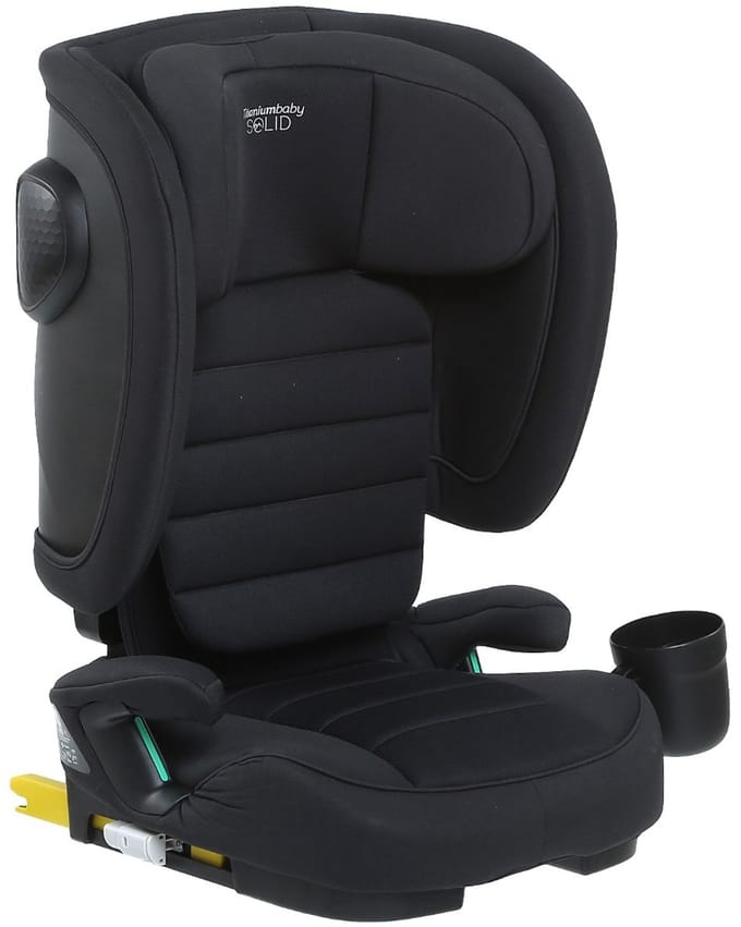 Titaniumbaby Autostoel Solid Liam Black 100-150 cm ISOFIX