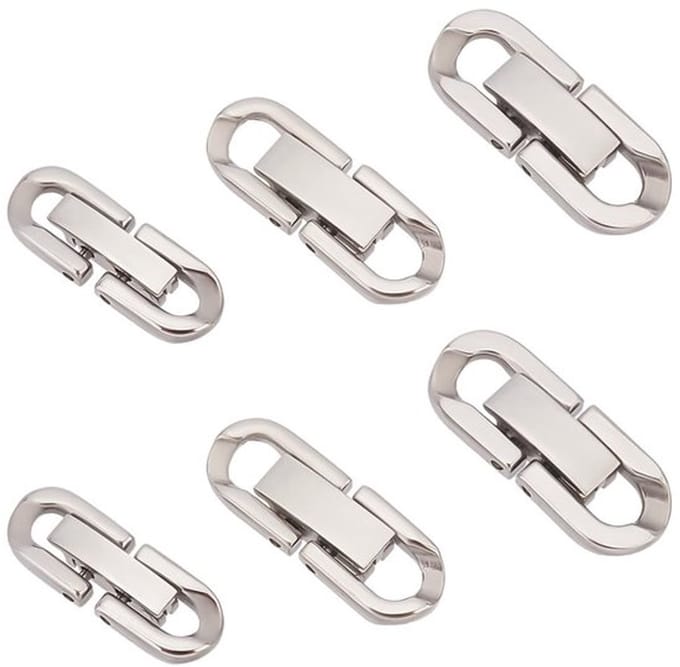 Onf3 - Vouwsluiting - Sieraden extender - Roestvrij staal - Bajonet
